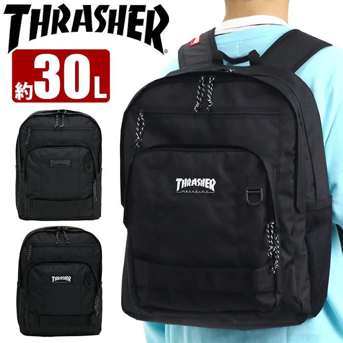 海外販売× thrasher スラッシャー リュック 大容量 バックパック