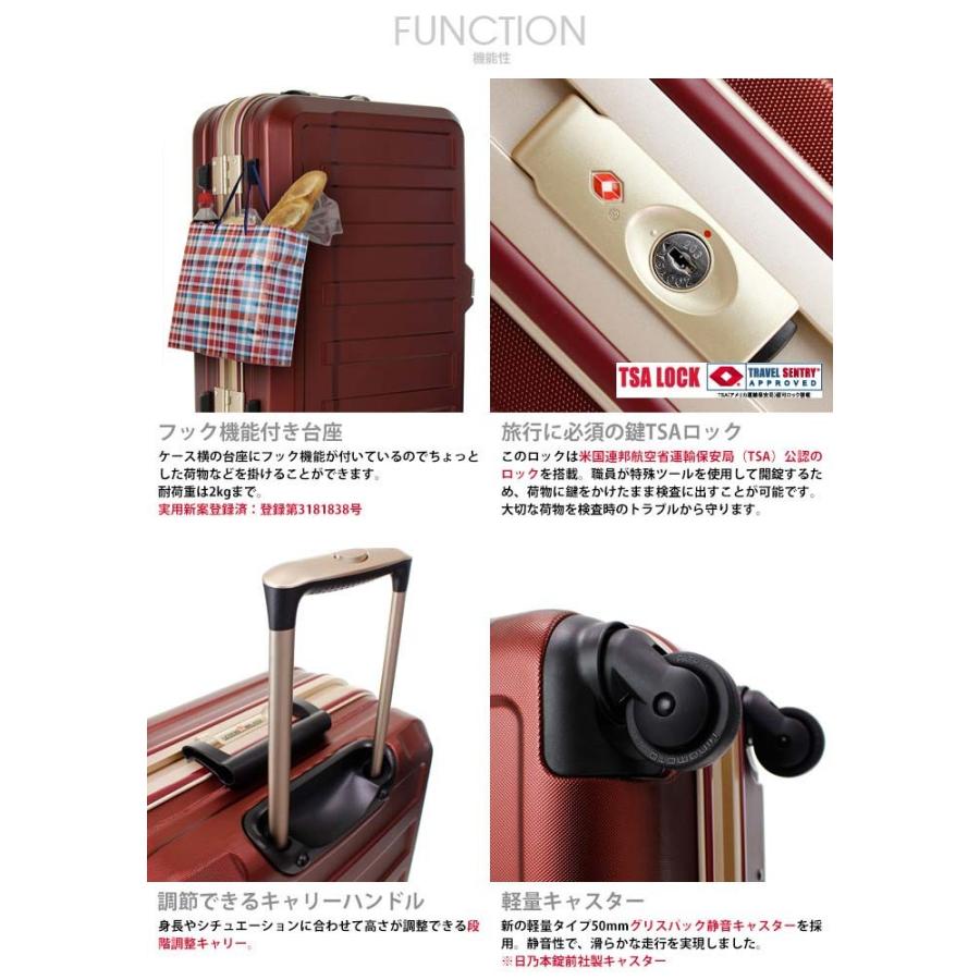 LEGEND WALKER（レジェンドウォーカー） スーツケース 47L LEGEND