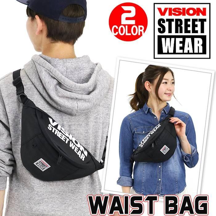 ウエストバッグ Vision Street Wear ビジョン ストリートウェア ウエストポーチ ワンショルダー ボディバッグ メンズ レディース 旅行 セール Vision 143 バッグとスーツケースのビアッジョ 通販 Yahoo ショッピング