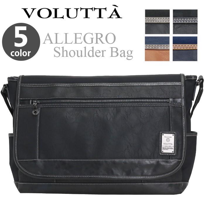 VOLUTTA（ヴォルッタ） メッセンジャーバッグ フラップ ショルダー