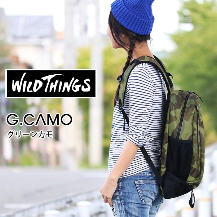 リュック WILD THINGS ワイルドシングス 送料無料 リュックサック デイパック バックパック メンズ レディース 男女兼用 サイドポケット ブランド｜pro-shop｜05