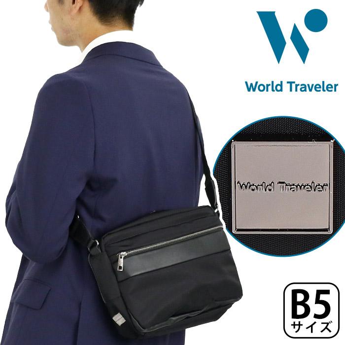 World Traveler ショルダーバッグ ワールドトラベラー メンズ 正規販売