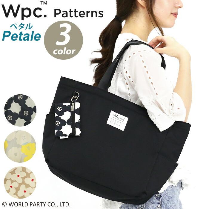 Wpc. Patterns ワールドパーティー トートバッグ カバン Wpc. Patterns ワールドパーティー トートバッグ カバン