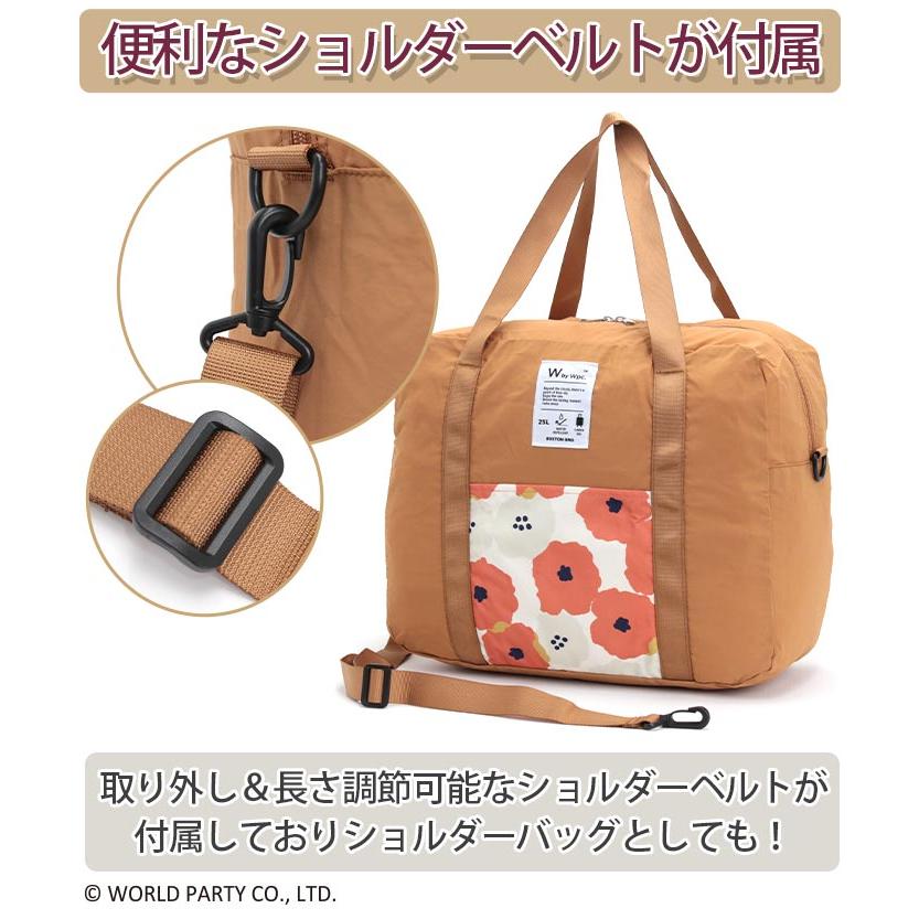 Wpc. Patterns ボストンバッグ レディース ワールドパーティー 2WAY