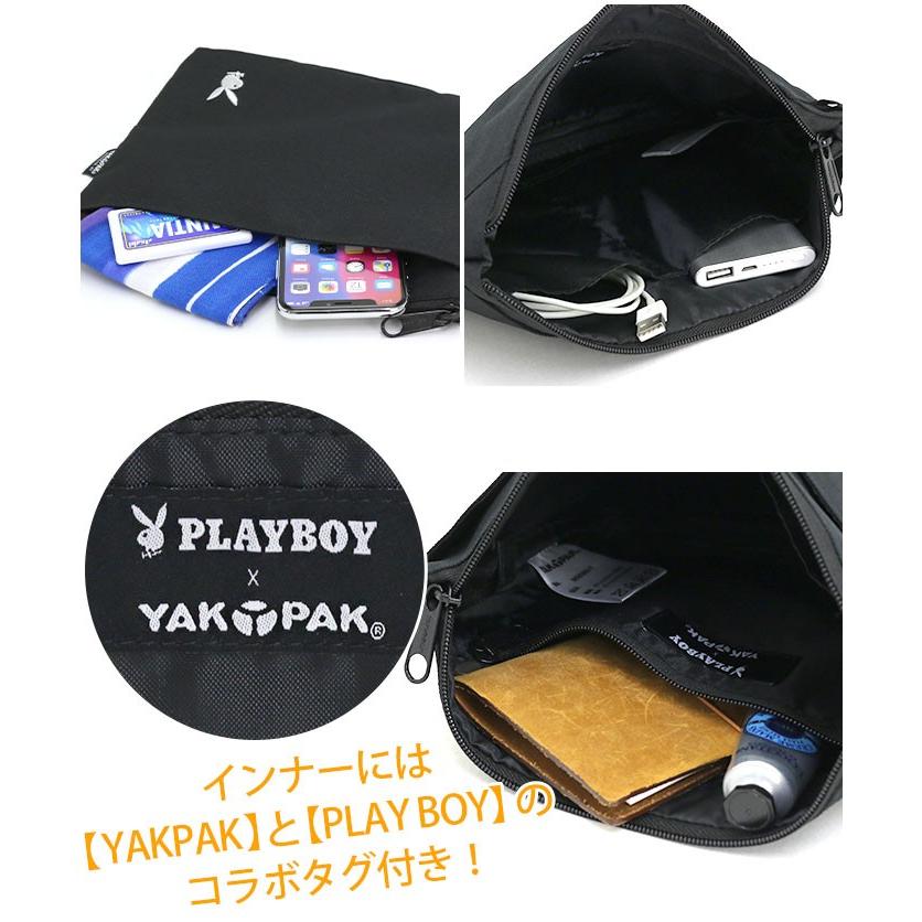 サコッシュ Yakpak ヤックパック Playboy プレイボーイ サコッシュバッグ ショルダーバッグ コラボ メンズ レディース ブランド 旅行 サブバッグ セール Yakpak2 087 バッグとスーツケースのビアッジョ 通販 Yahoo ショッピング