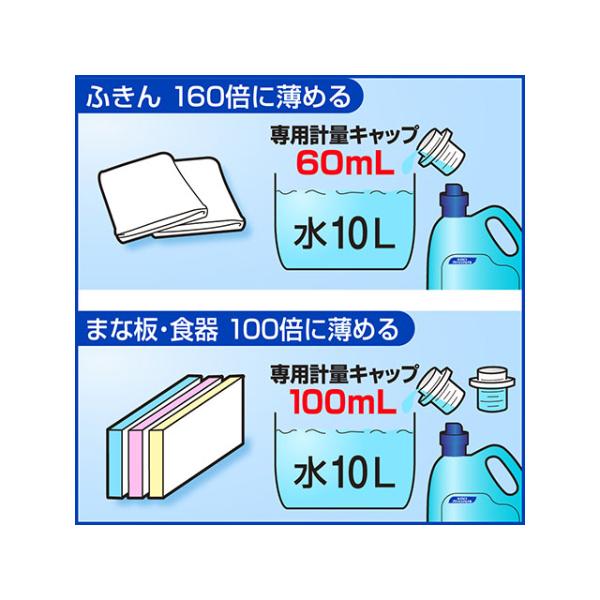 まとめ買い 漂白剤 キッチンハイター 5kg 業務用 花王 3袋｜pro-ste｜06