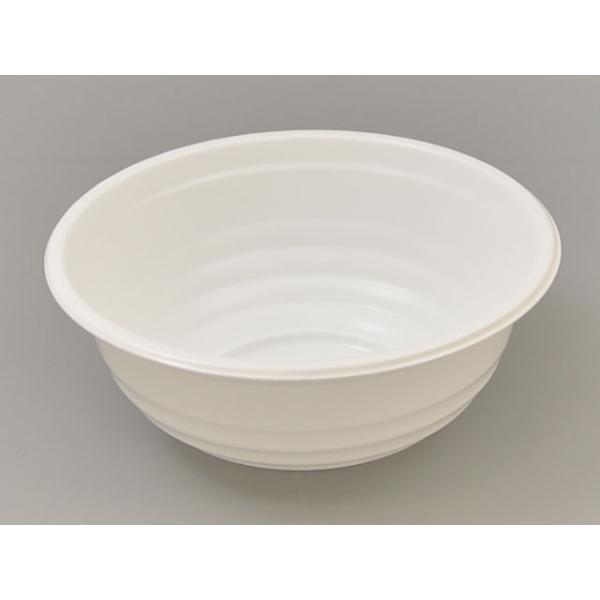 まとめ買い 使い捨て丼容器シーピー化成 どんぶり BF-361 ホワイト 本体  900枚(50枚×18)_3