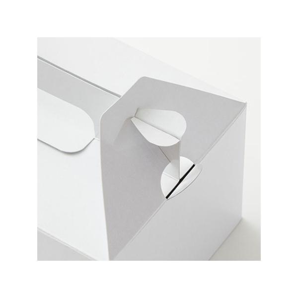 (500点) 紙手提箱 126 手提4号 ホワイト 愛宝 00267479 |  | 01