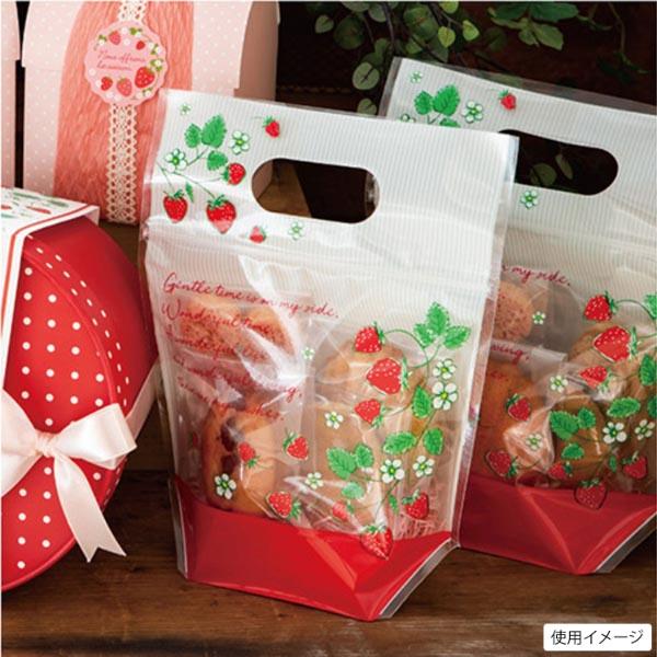 1点) チャック付袋 ヘッズ いちごジップ付バッグ-XS(30枚) 00269336