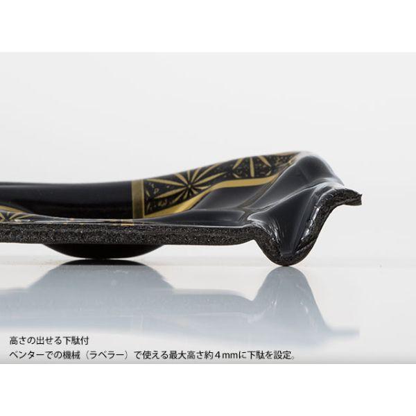 (1600枚) 寿司容器 しきさい 1-3B 箔格子金 リスパック 00316319_1