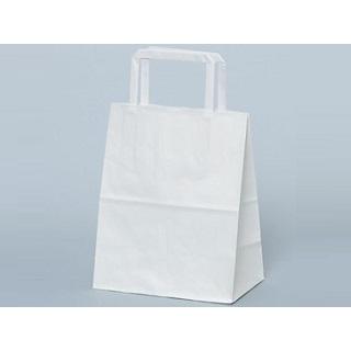 パックタケヤマ まとめ買い 紙袋 自動手提袋 H平18 晒 無地 新 200枚