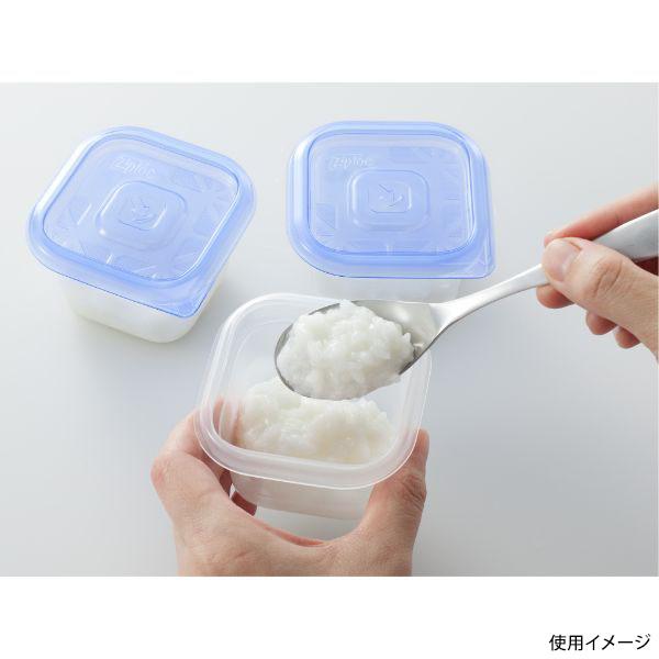 マロ理論　円形食品保存容器　4個セット 旭化成ホームプロダクツ まとめ買い ジップロック コンテナー 正方形