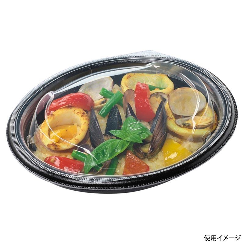(450枚) 軽食容器 MFPデリプレ20-16 本体 黒 エフピコ 00575717の画像