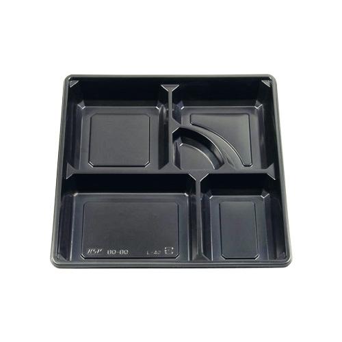 北原産業 まとめ買い 仕出弁当 80-80花流多ワンピース・中仕切80-80黒