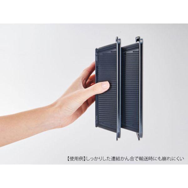 まとめ買い 弁当容器 エフピコ DLV角19-14(47)MSD 黒 400枚(50枚×8)の画像
