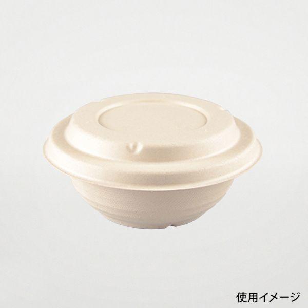 パックスタイル バガス容器 BBどんぶり D-1 ラミ（5枚入） 120枚(1枚×120)の画像