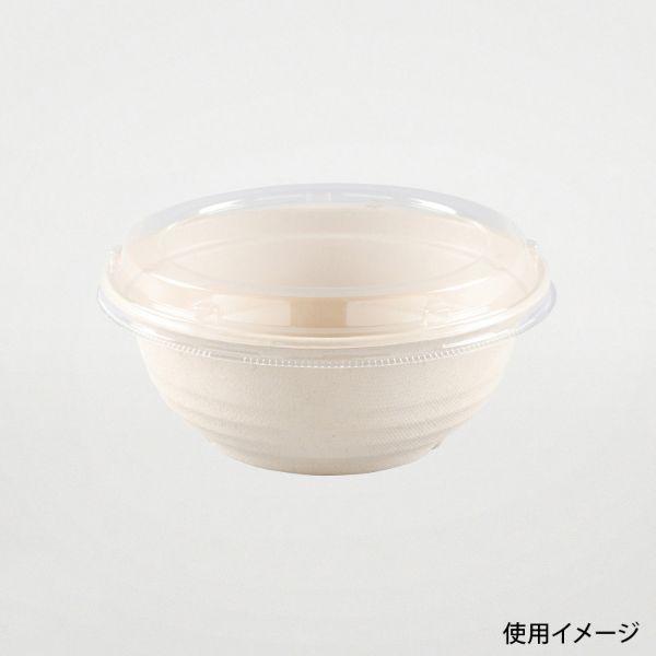 パックスタイル バガス容器 BBどんぶり D-1 ラミ（5枚入） 120枚(1枚×120)の画像