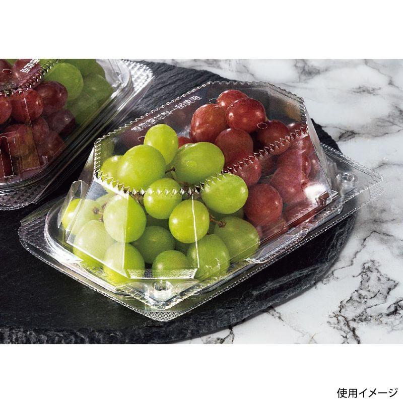 (400セット) フルーツ容器 バイオ きらめき 18-12S(60) リスパック 00731155の画像