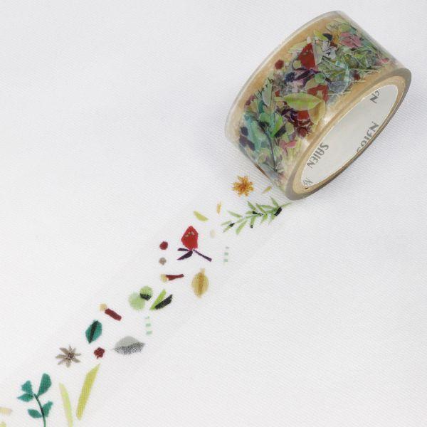 1点】ラッピング用品 マスキングテープ Herb＆Spice 20mm×3m カミイソ