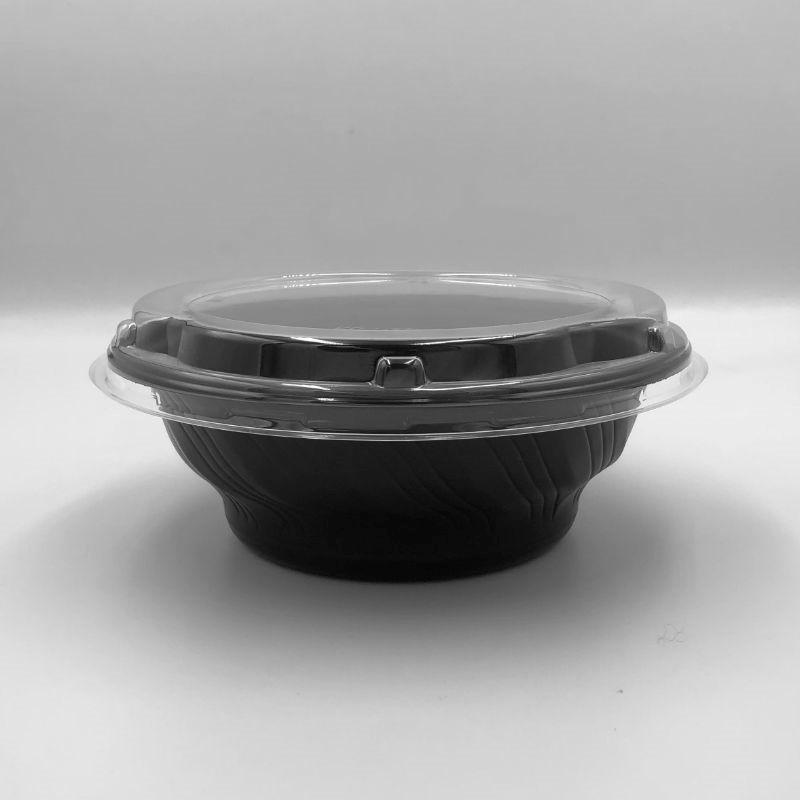 中央化学 （セット販売）中央化学 どんぶり容器 SD咲き丼 M17 BK 本体