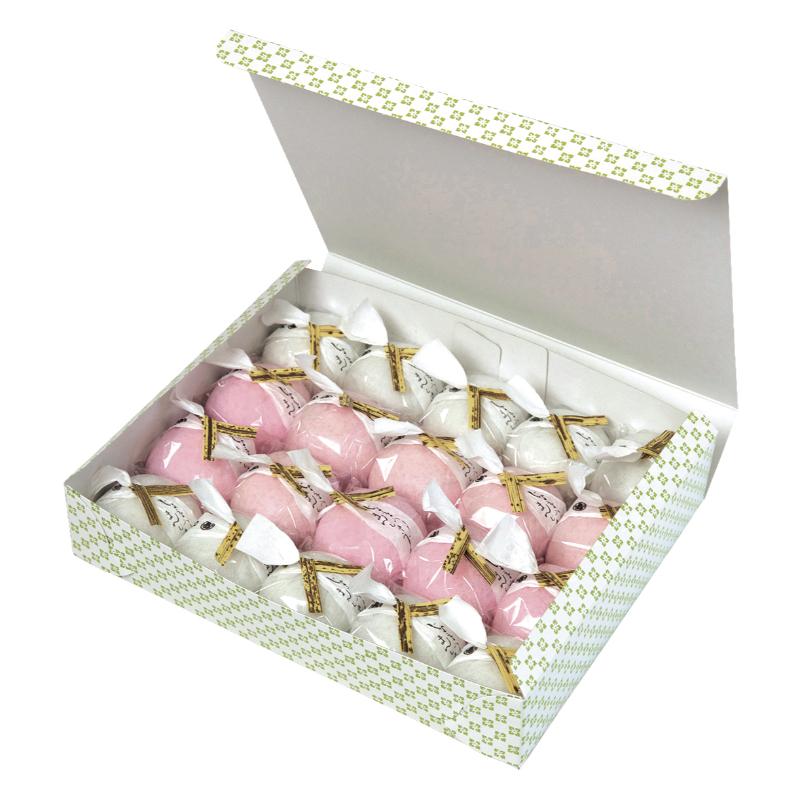 【400点】和菓子容器 花の詩20ヶ入 ヤマニパッケージ 00801159_1