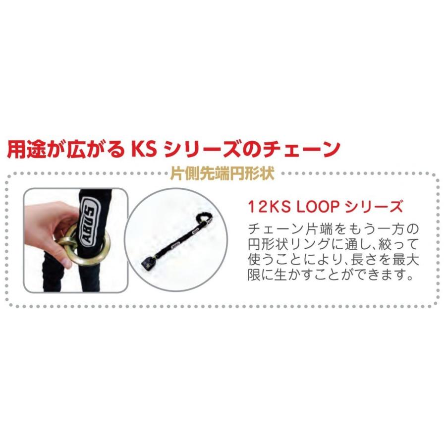 ABUS チェーン 12KS/250 LOOP チェーン径12mmタイプ 屈強チェーン 多発