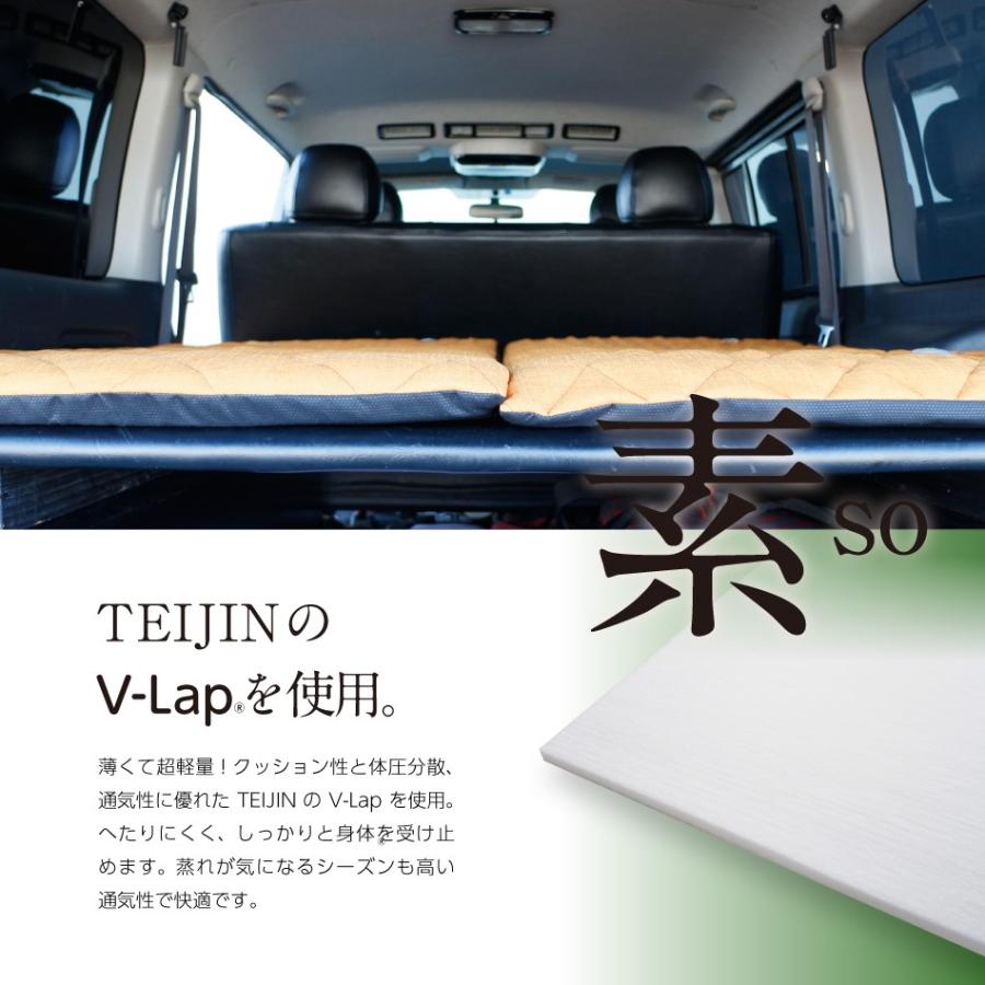 ポイント5倍！車中泊用マットレスJ-Sleepアクティブ(W680・オレンジ)TEIJIN製V-Lap使用 車中泊を上質に 【白い】 ミニバンやキャンピングカーで快適睡眠