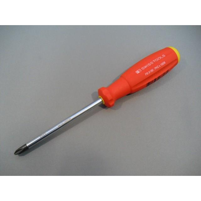 PBスイスツール（PBSWISS PBSWISSTOOLS）スイスグリップ・プラスドライバー＃2〔8190-2-100-6〕 | PB SWISS TOOLS