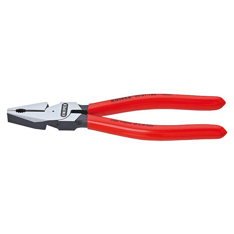 クニペックス（KNIPEX）強力型ペンチ225mm〔0201-225〕0201225｜pro-tools