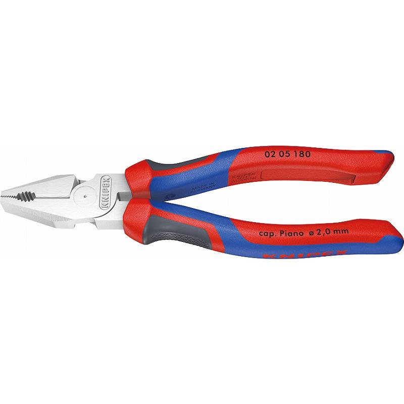 KNIPEX（クニペックス） 強力型ペンチ180mm コンフォートハンドル【3K