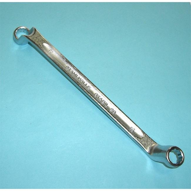 STAHLWILLE スタビレー75°オフセットメガネレンチ12mmx13mm〔20 STAHLWILLE スタビレー75°オフセットメガネレンチ12mmx13mm〔20