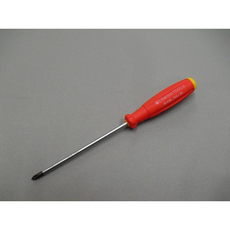 PBスイスツール（PBSWISS PBSWISSTOOLS）スイスグリップ・ロングプラスドライバー＃0〔8190-0-100〕81900100 | PB SWISS TOOLS