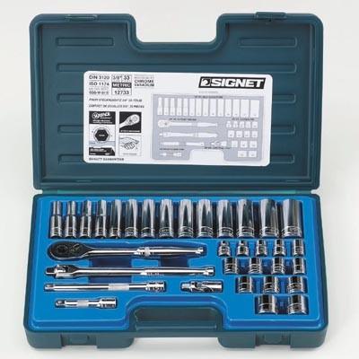 SIGNET シグネット（SIGNET）3/8”DRソケットレンチ・スパナ【ミリ