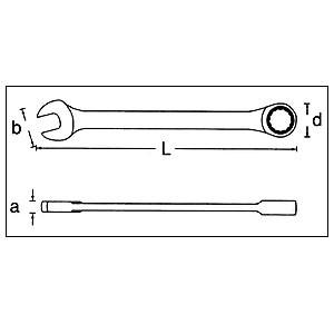 シグネット（SIGNET）ギアレンチ・スパナ【22mm】〔34222〕 | SIGNET | 02