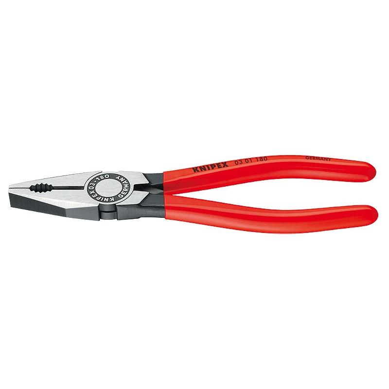 クニペックス（KNIPEX）ペンチ【180mm】〔0301-180〕301180 | KNIPEX