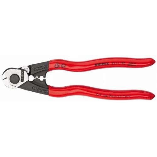 クニペックス（KNIPEX）ワイヤーロープカッター190mm〔9561-190〕9561190