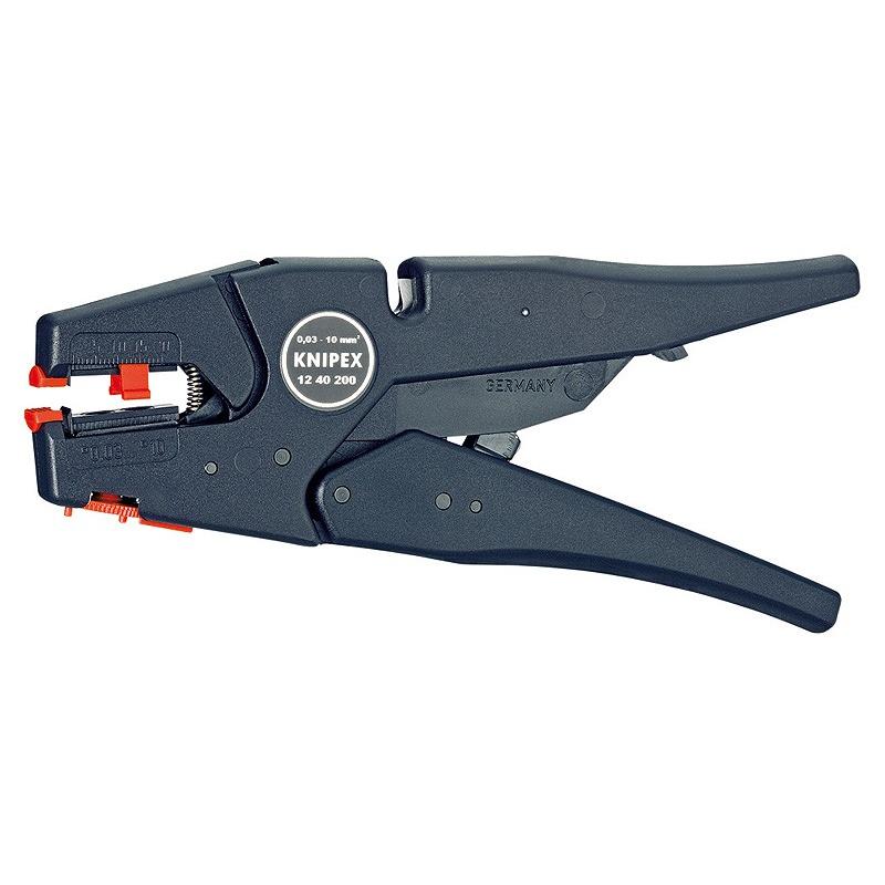 KNIPEX（クニペックス） ストッパー付きワイヤーストリッパー〔1240