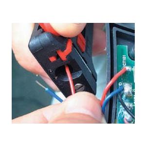 クニペックス（KNIPEX）小型ワイヤーストリッパー〔1280-100SB〕_1