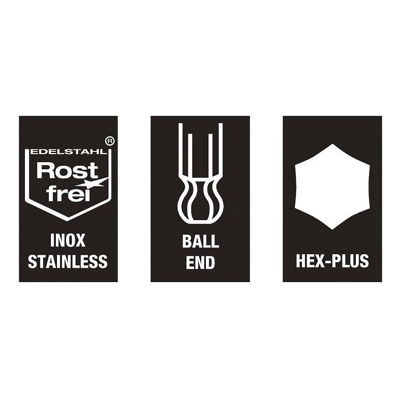 Wera ステンレス製六角棒レンチ【6mm】〔3950PKL-6〕022706 | Wera | 01