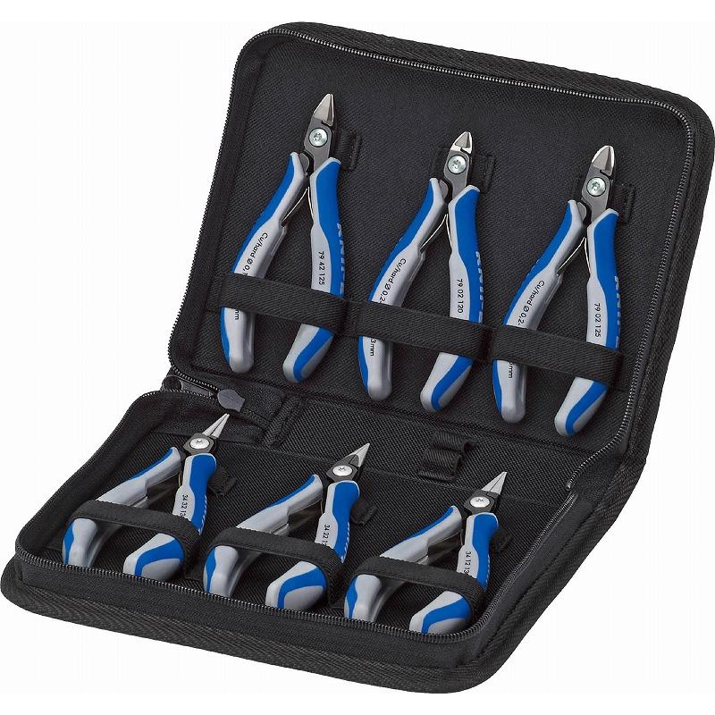 KNIPEX クニペックス（KNIPEX）精密エレクトロニクスプライヤー6本 