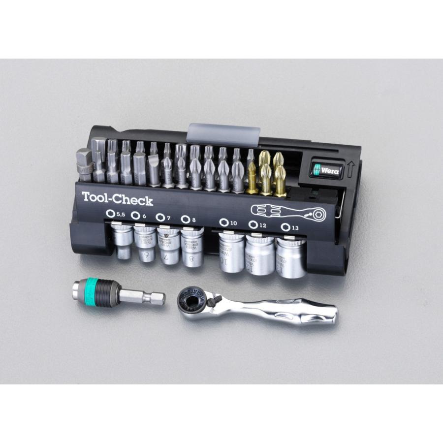 Wera（ヴェラ） ラチェットドライバーセット〔TOOL CHECK SB1〕073220 