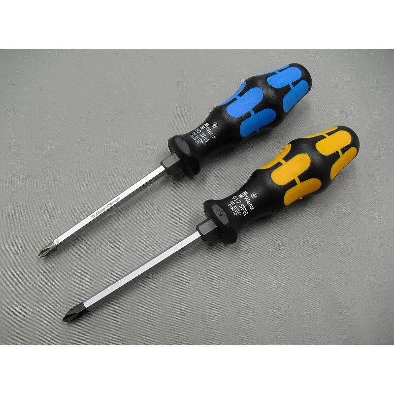 Wera（ヴェラ） ダイヤモンドドライバー2本セットプラス/貫通プラス