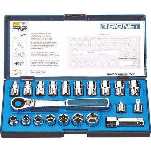 シグネット（SIGNET）ボルテックスソケットセット【ケース入り】〔20675〕 | SIGNET