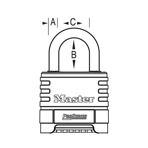 MASTERLOCK【マスターロック】ダイアル錠（防犯 施錠 鍵 セキュリティ）1175DLH |  | 02
