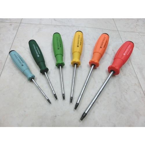 PBスイスツール（PBSWISS PBSWISSTOOLS）スイスグリップ・レインボートルクスドライバーT15〔8400-15-80YE〕84001580YE |  | 03