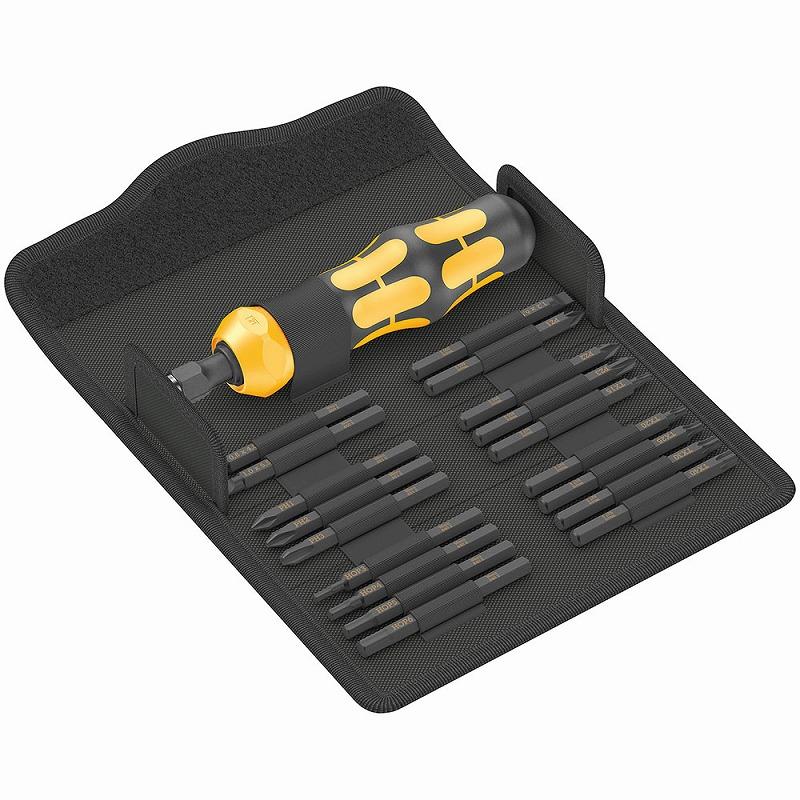 Wera 差替式貫通インパクトドライバーセット Kraft form Kompact 900 Set1 　018110_2