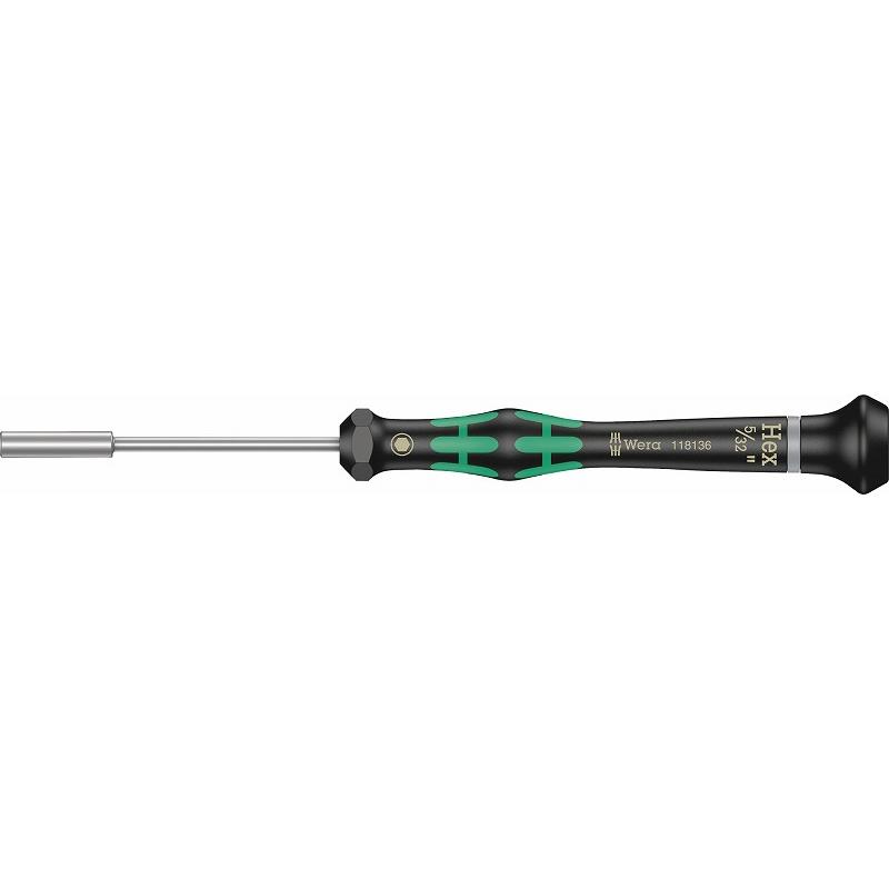Wera 精密ナットドライバー【5/32"】〔2069-5/32"x60〕118136 | Wera