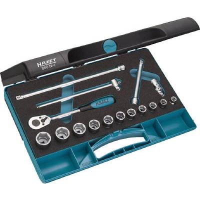 HAZET(ハゼット)ソケットレンチセット❗️ HAZET（ハゼット） ソケットレンチセット（12角タイプ・差込角9