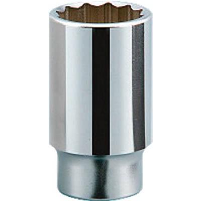 ＫＴＣ　１９．０ｓｑ．ディープソケット（十二角）　６０ｍｍ〔B6L-60W〕B6L60W