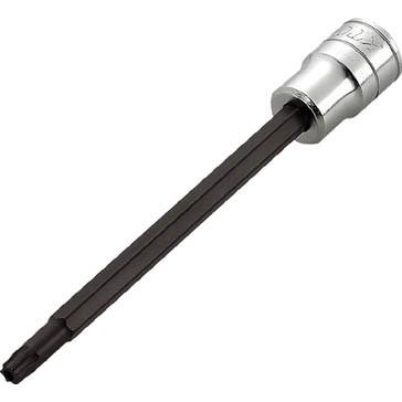 ＫＴＣ　９．５ｓｑ．ロングＴ型いじり止めトルクスビットソケットＴ２７〔BT3-T27HL〕BT3T27HL | 